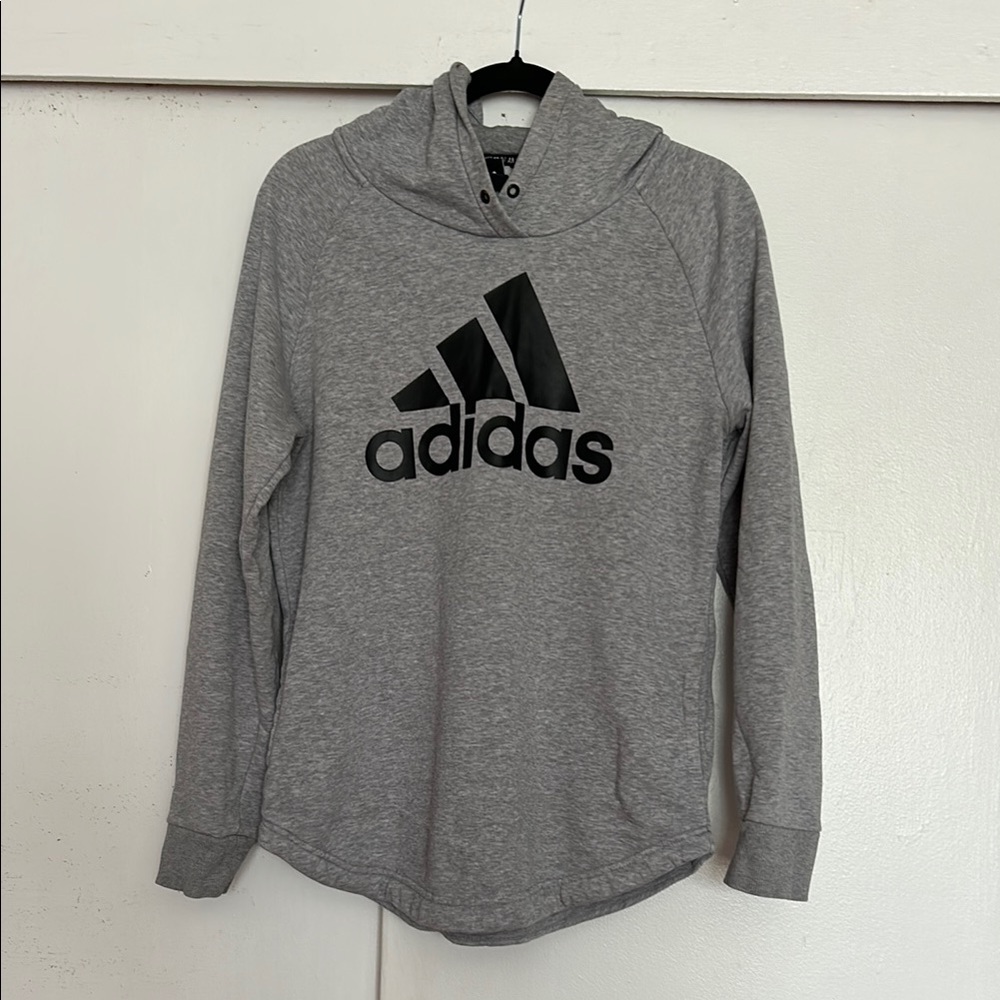 Adidas Gray Hoodie size medium